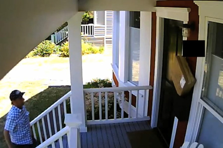 front porch security camera