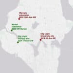 Proposed Seattle encampment sites