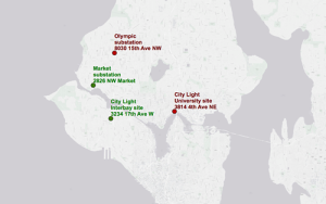 Proposed Seattle encampment sites