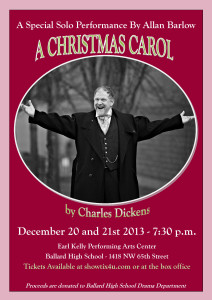 Christmas Carol Poster Revised
