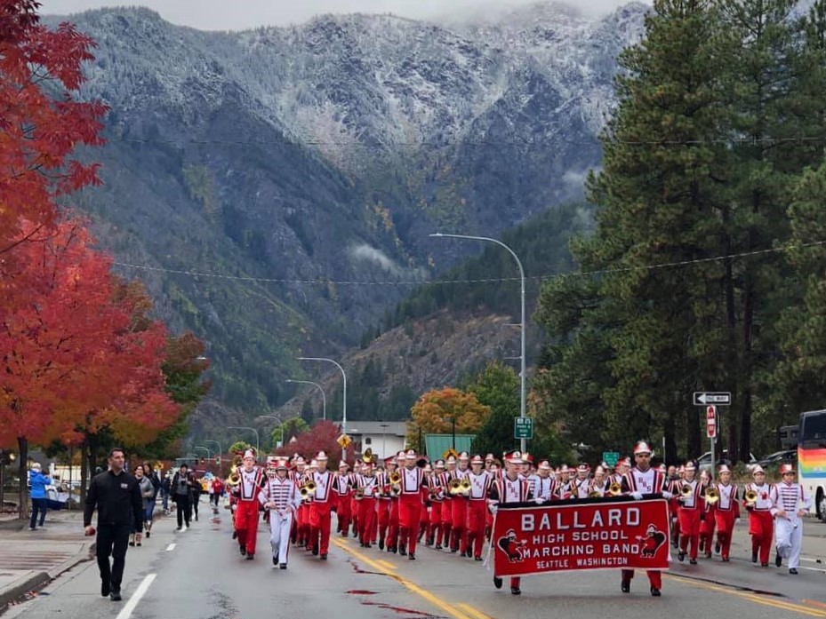 BHS Marching Band wins first place at Leavenworth Autumn Leaf Festival