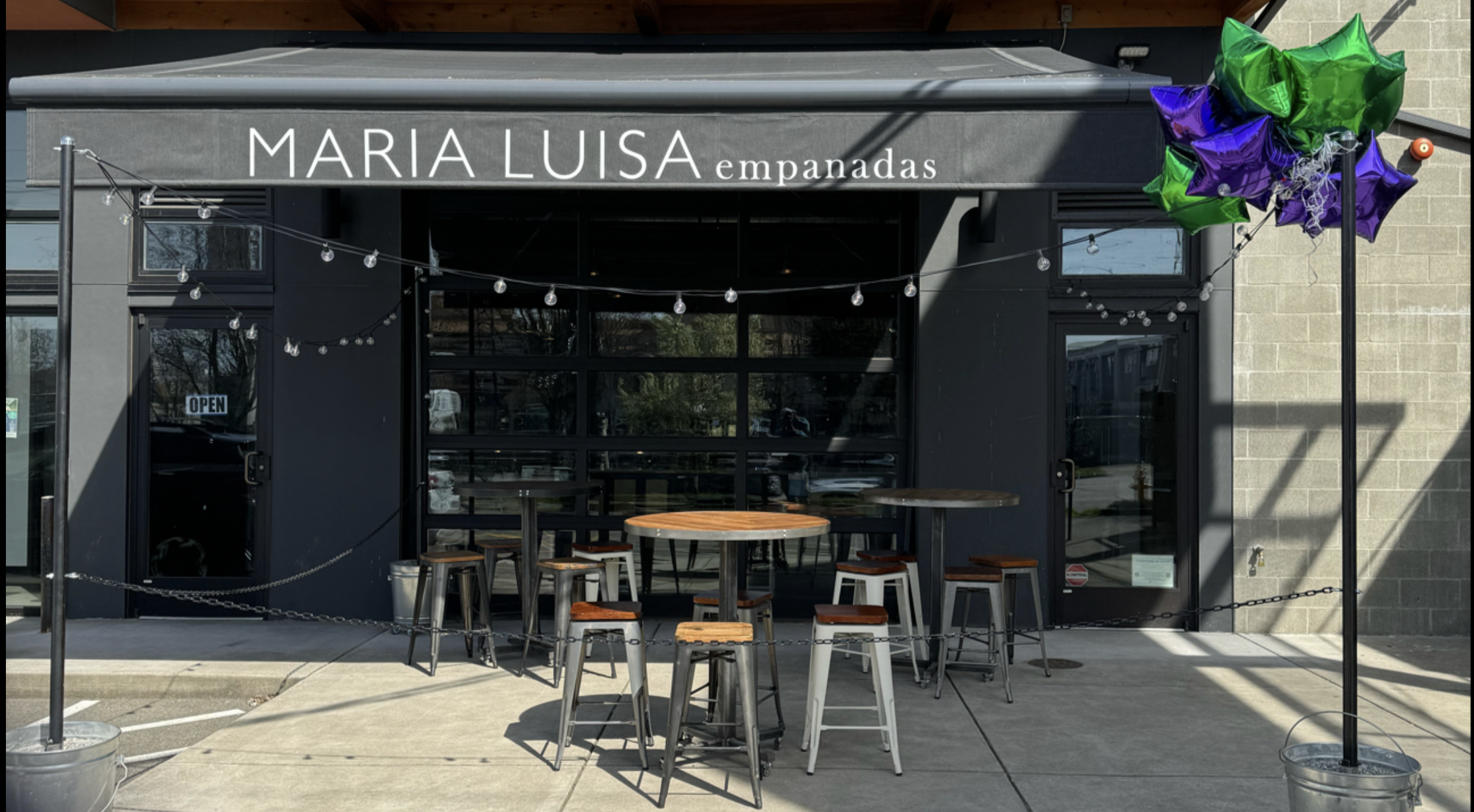Maria Luisa Empanadas now open on Leary