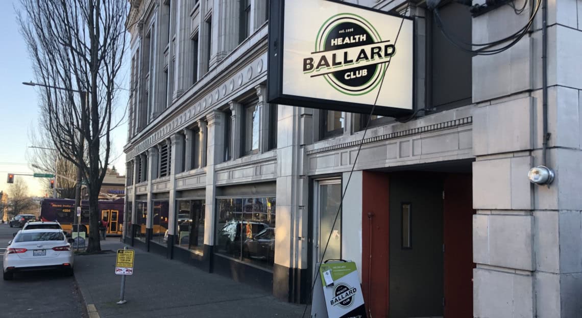 Ballard Health Club exterior