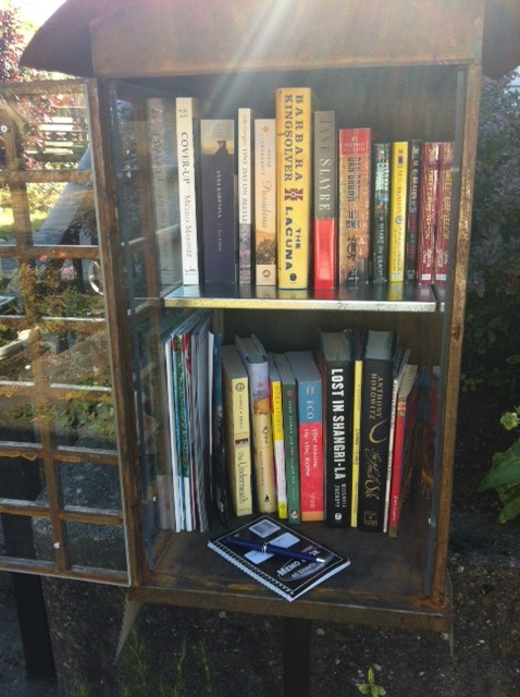 Take A Book Leave A Book Sidewalk Library In Ballard Offers Book Trading My Ballard