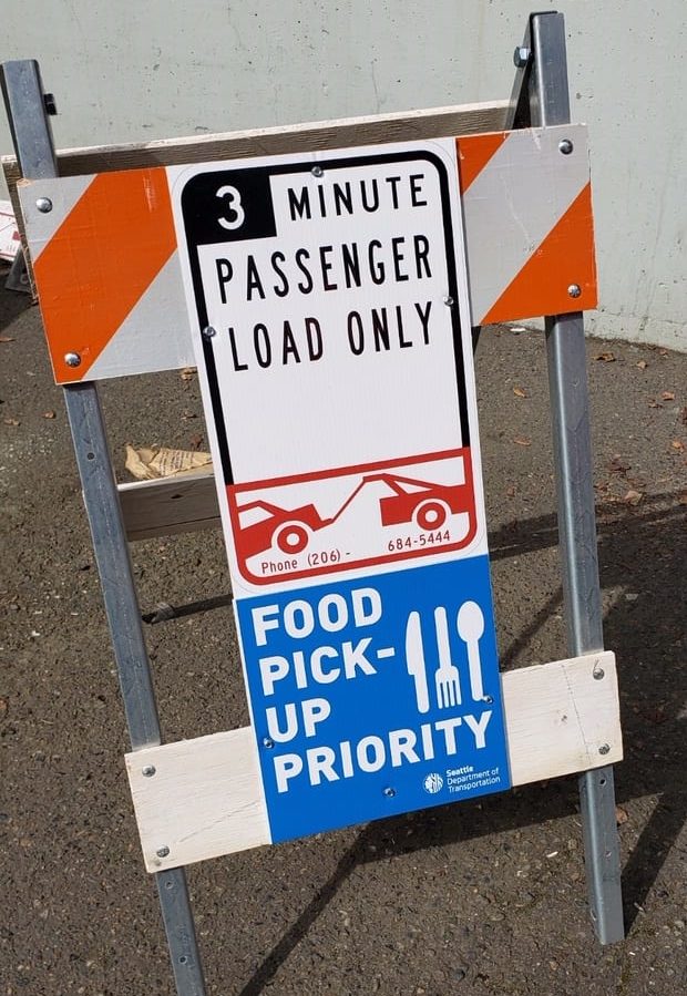 City rolls out loading zones to help with curbside food ...